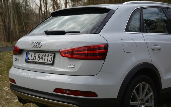 Audi Q3 cena 68900 przebieg: 184538, rok produkcji 2013 z Lubartów małe 742